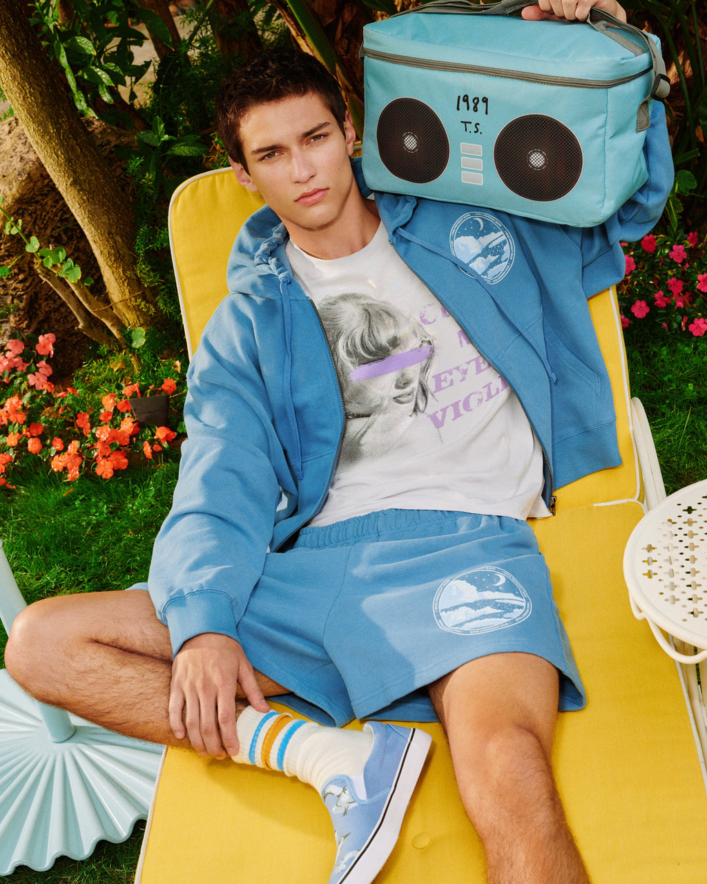 I Was Midnight Rain Zip Hoodie